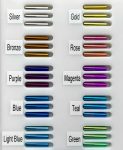 Titanium Anodize Colors